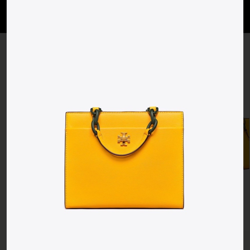 NWT Tory Burch Kira small tote yellow